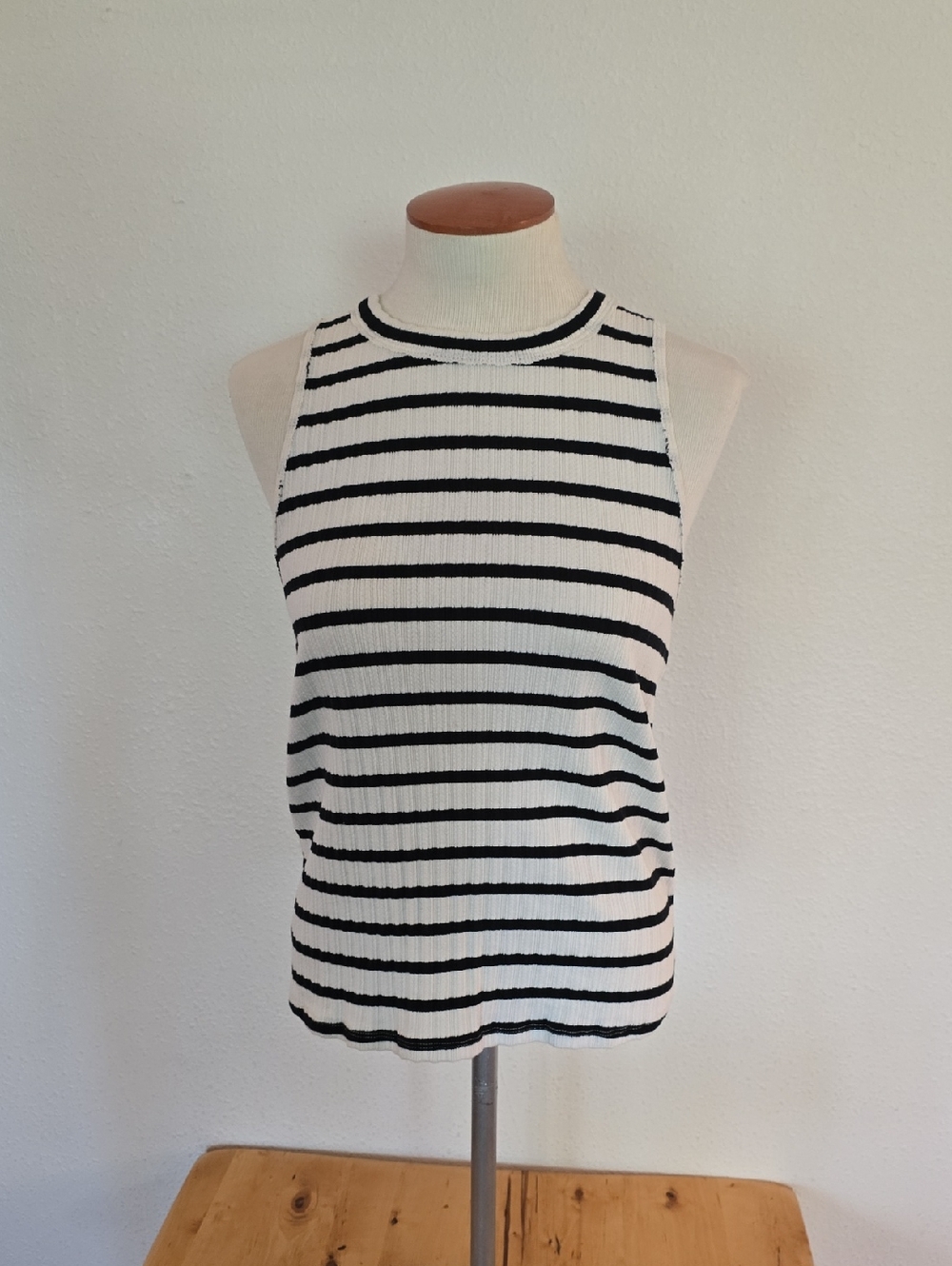 Free People Tank Top - Black & White
